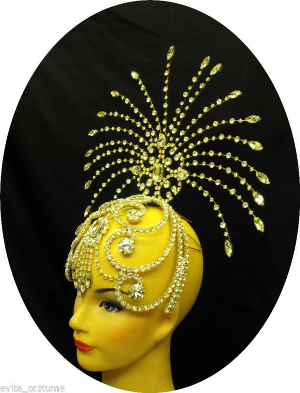 Da NeeNa 9 Ballet Drag Queen Beaty Pageant Headdress Crown Tiara