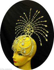 Da NeeNa 9 Ballet Drag Queen Beaty Pageant Headdress Crown Tiara