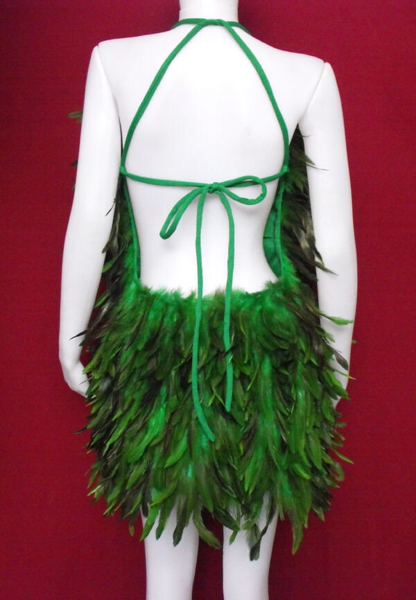 Da NeeNa FP Feather Party Latin Dance Drag Dress XS-XL