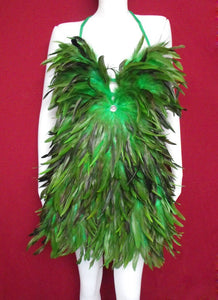 Da NeeNa FP Feather Party Latin Dance Drag Dress XS-XL