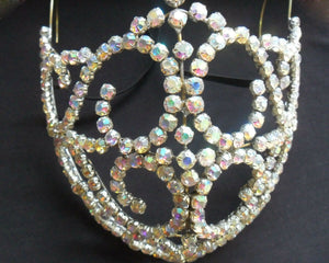 Da NeeNa J023 Burlesque Cabaret Vegas Stage Crystal Mouth Mask