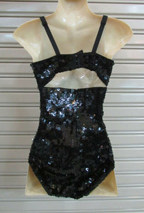 Da NeeNa L038A Crystal Burlesque Leotard Madonna Costume Bodysuit XS-XL