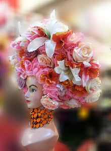 Da NeeNa H093 Showgirl Carmen Miranda Tropical Blooming Flower headdress