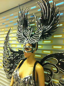 Da NeeNa C069 Show Phoenix Garuda Bird Crystal Headdress