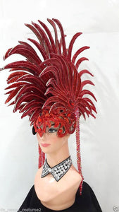 Da NeeNa H108 Fire Angel Spiritual Olympian Artemis Bird Goddess Headdress