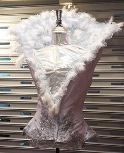 Da NeeNa B940 Angel Queen Dance Samba Pageant Vegas Crystal Backpiece Shoulder Pieces