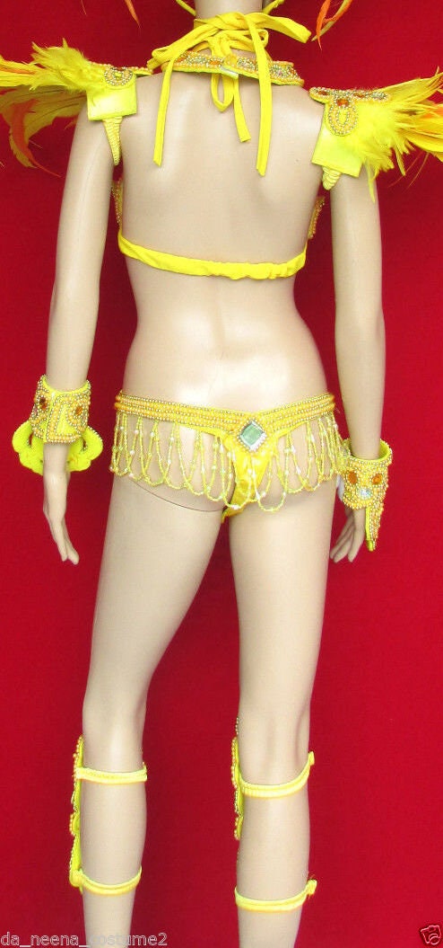 Da NeeNa C076CC Samba Parade Drag Carnival Rio Dancer Costume Set XS-XL