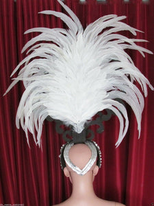 DaNeeNa H1862XL Queen of Big Hawk Showgirl Pageant Dancer Feather Headdress