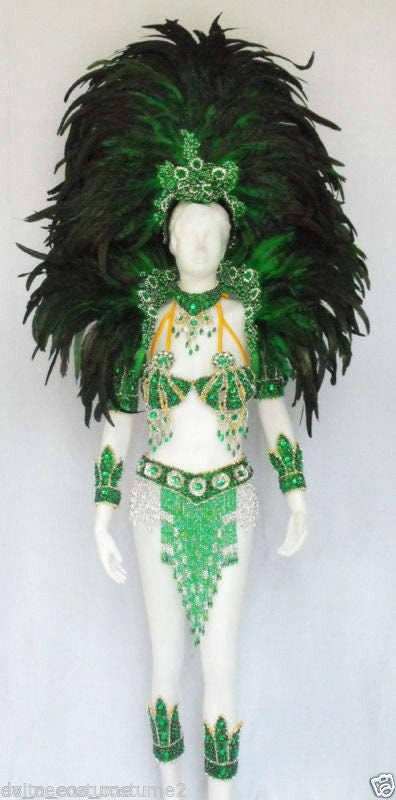 Da NeeNa C006 Dance Backpiece Headdress Costume Set XS-XL