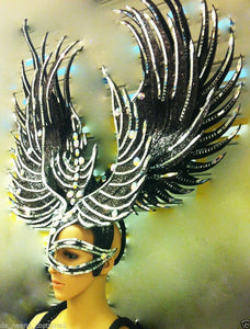 Da NeeNa C069 Show Phoenix Garuda Bird Crystal Headdress