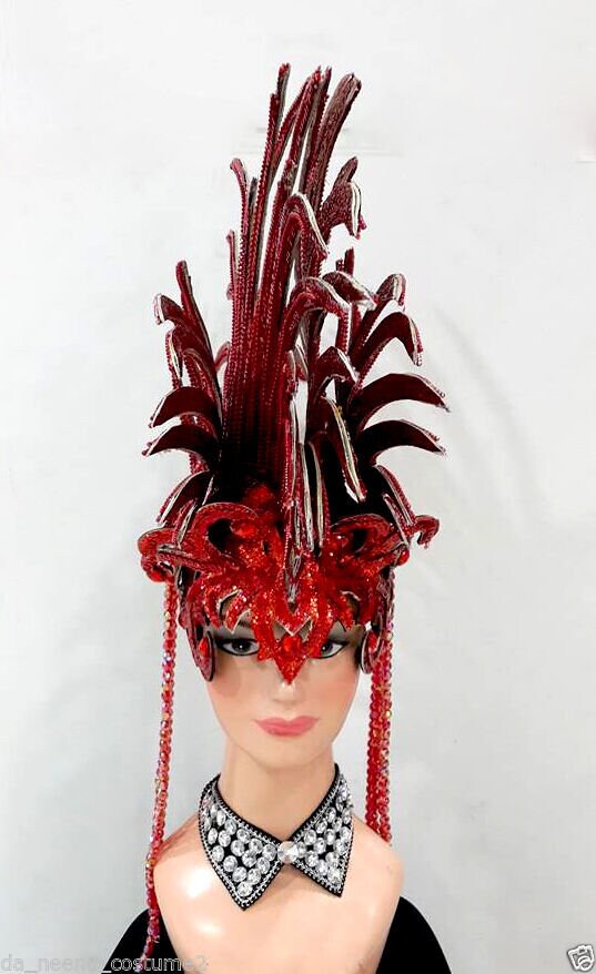 Da NeeNa H108 Fire Angel Spiritual Olympian Artemis Bird Goddess Headdress