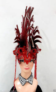 Da NeeNa H108 Fire Angel Spiritual Olympian Artemis Bird Goddess Headdress