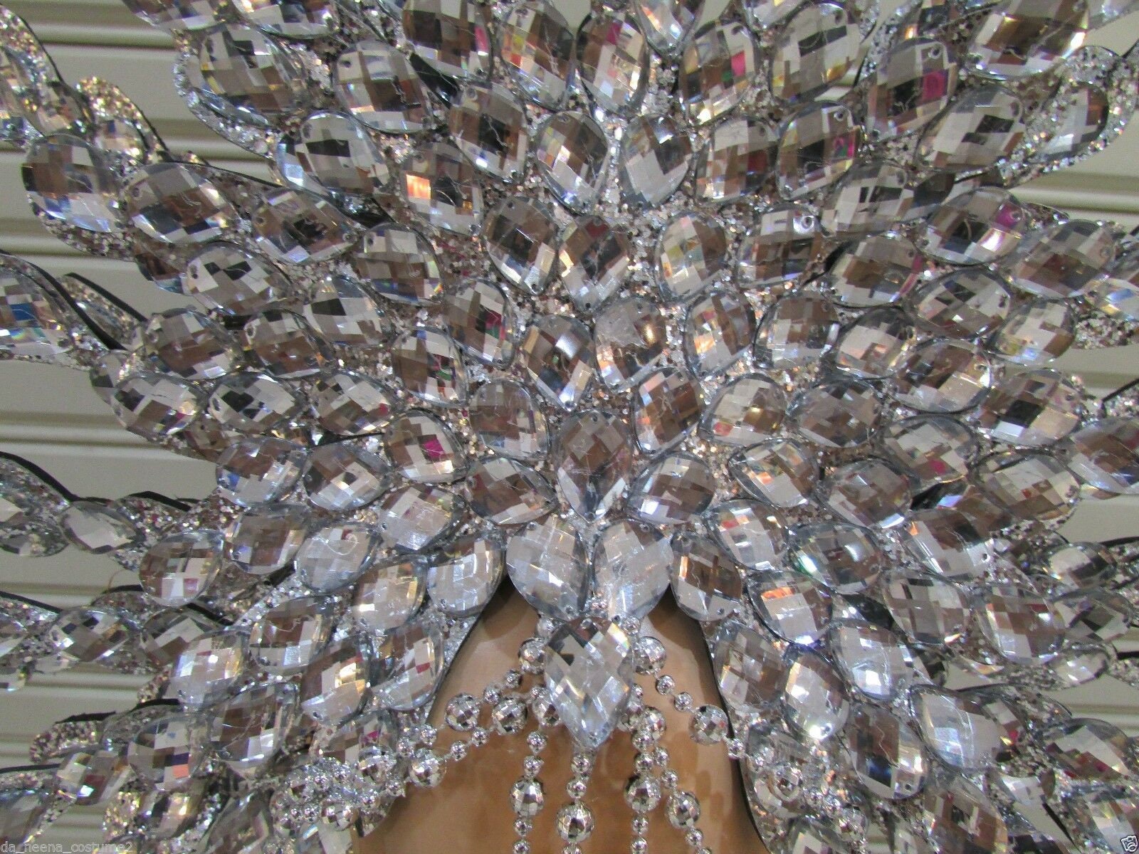 DaNeeNa H543 Star Cosmos Crystal Showgirl Dance pageant Headdress