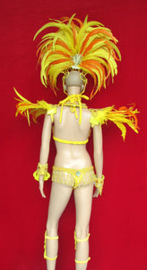 Da NeeNa C076CC Samba Parade Drag Carnival Rio Dancer Costume Set XS-XL