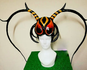 Da NeeNa H971 King of Bug Fairy Insect Inspired by Alexander McQueen Pageant Vegas Showgirl Headdress