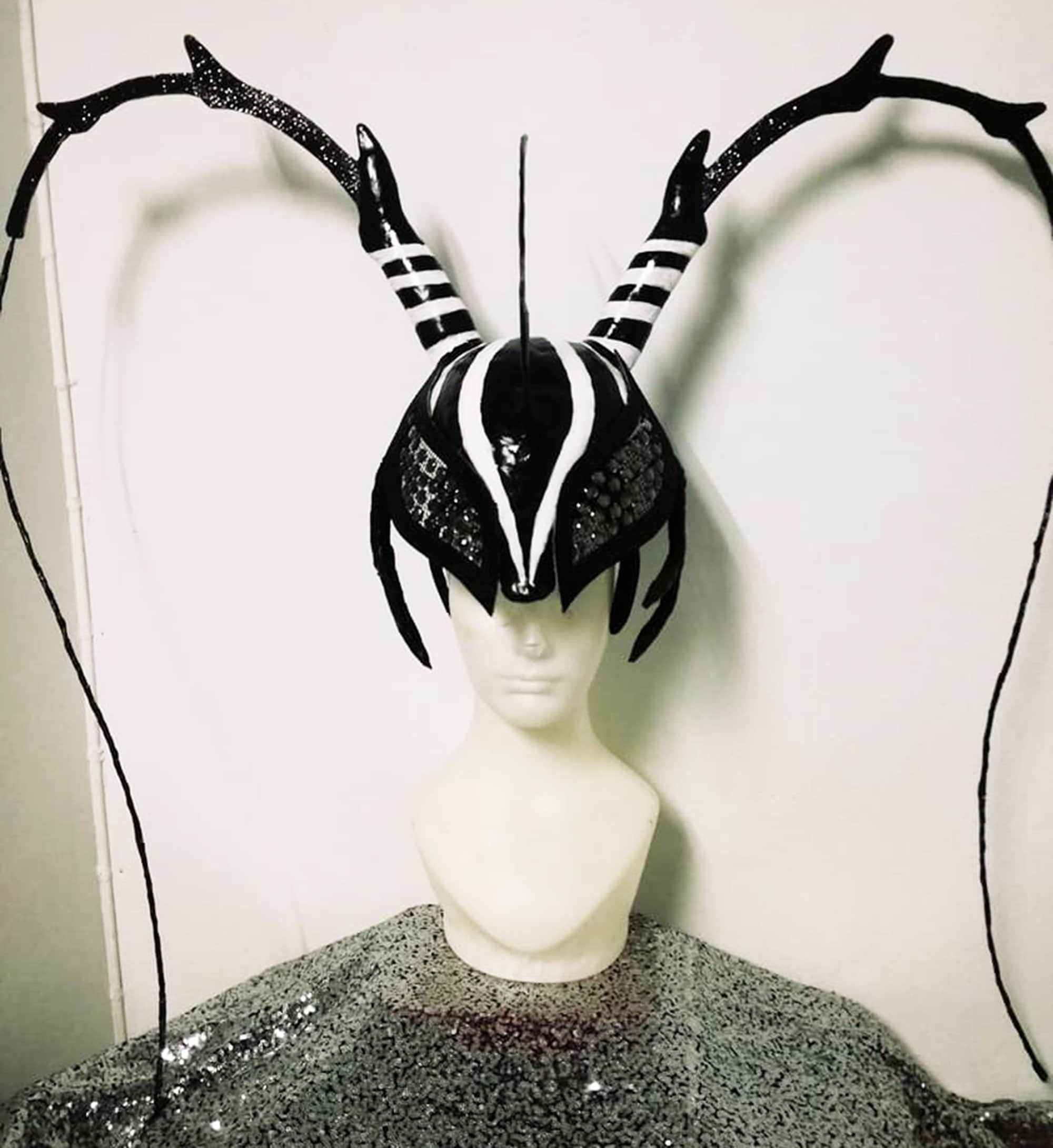 Da NeeNa H971 King of Bug Fairy Insect Inspired by Alexander McQueen Pageant Vegas Showgirl Headdress