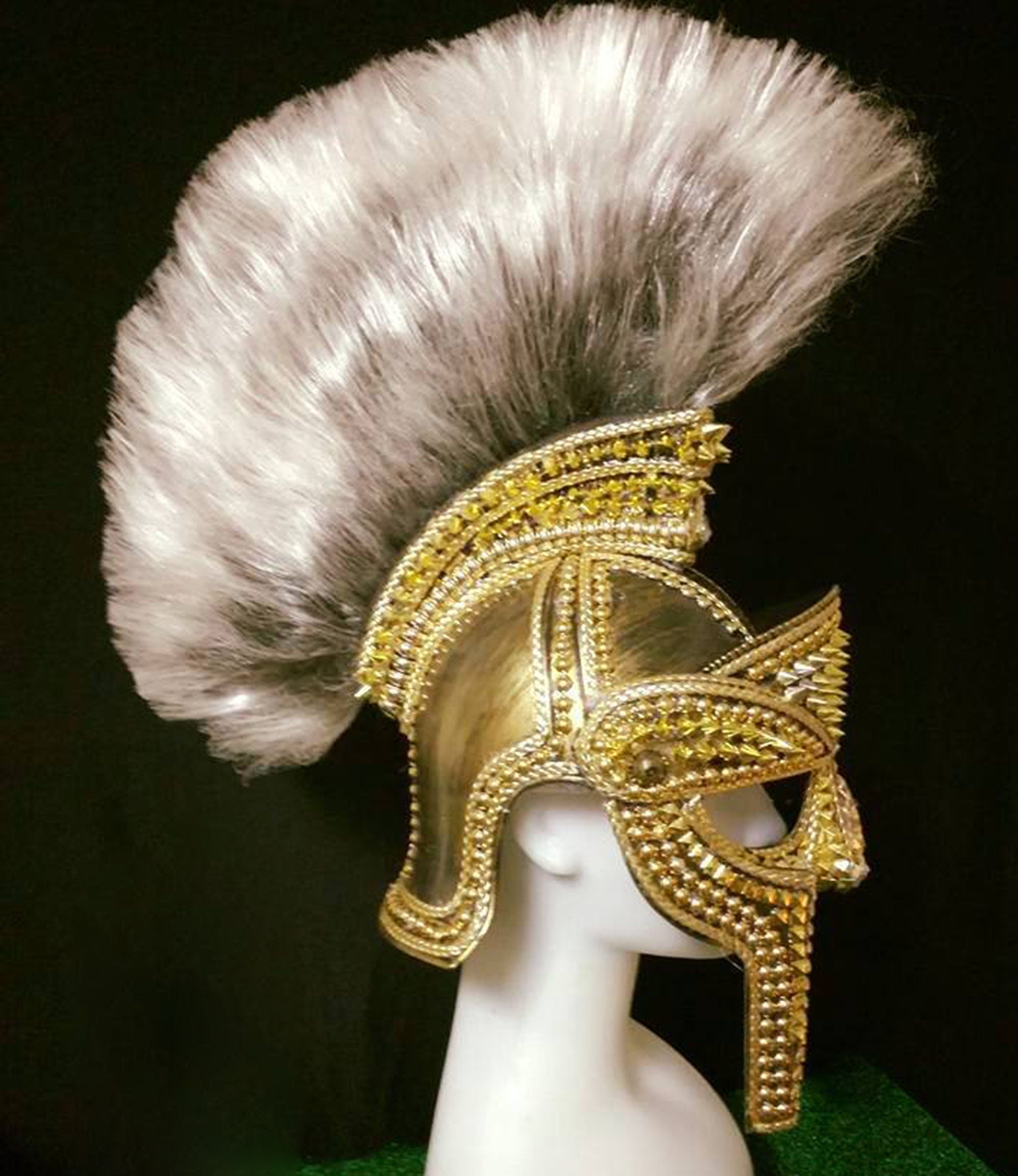 Da NeeNa H992 Roman Greek Warrior Cabaret Dance Pageant Showgirl Vegas Headdress