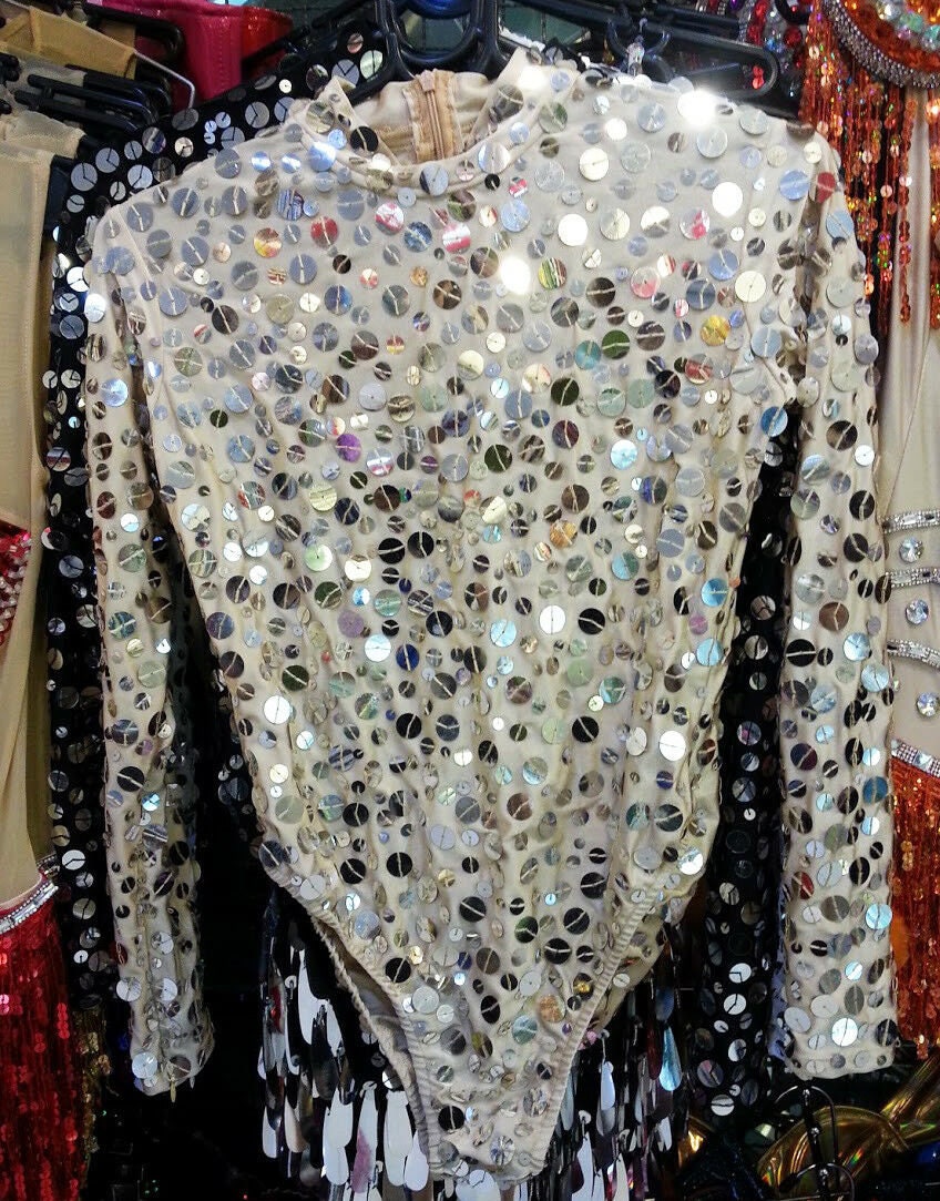 Da NeeNa L832 Dancing with The Stars Pageant Sequin Dance Leotard Bodysuit XS-XL