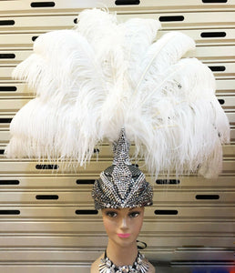 Da NeeNa H903 Roman Warrior Crystal Dance Cabaret Showgirl pageant Headdress