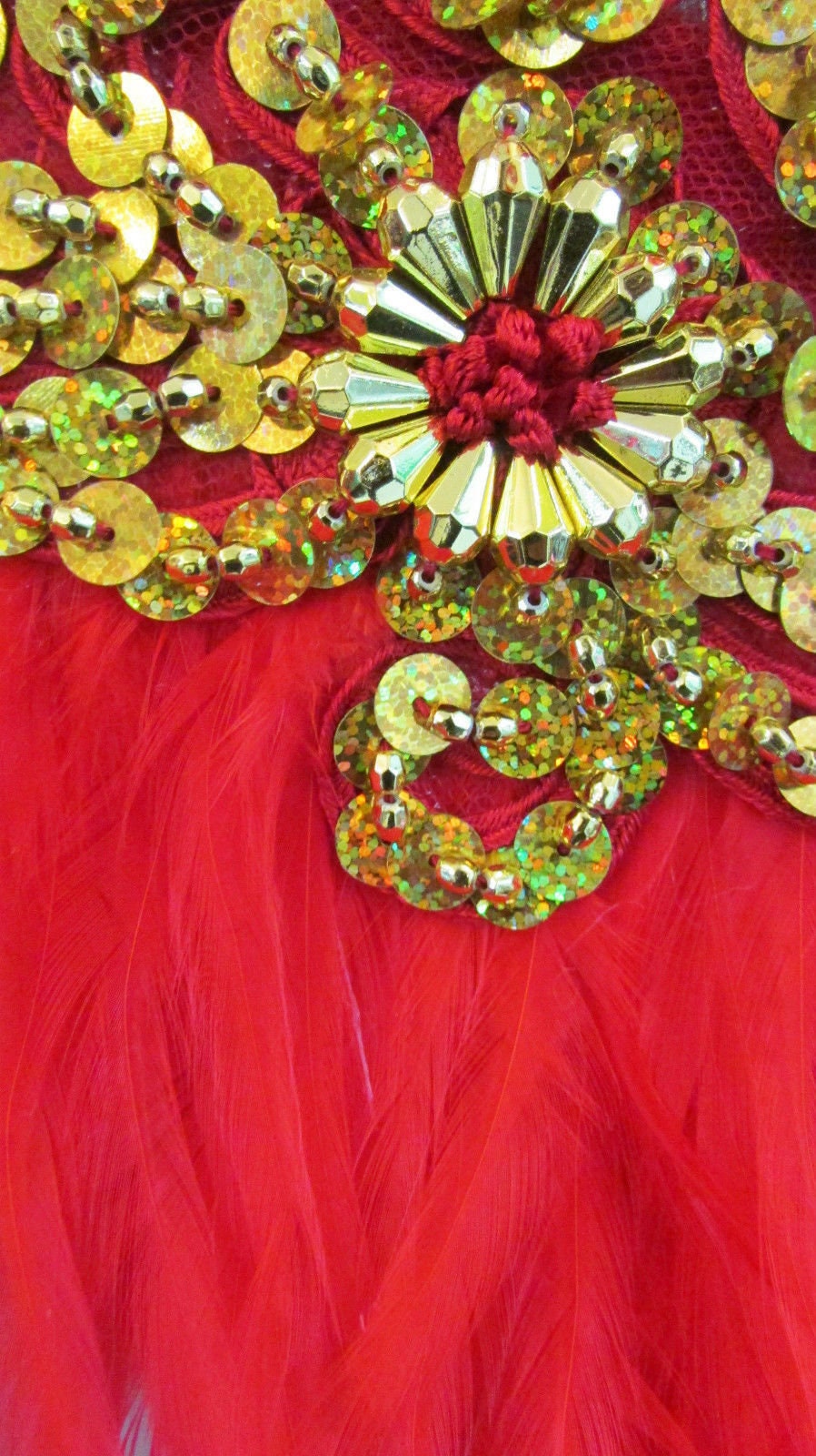 Da NeeNa C073w Samba Parade Drag Carnival Rio Dancer Headdress Costume Set XS-XL