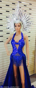 Da NeeNa G037 Sexy Elegant Showgirl Pageant Cabaret Dress Gown XS-XL