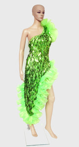 Da NeeNa G016 Samba Showgirl Pageant Cabaret Rumba Dress Gown XS-XL