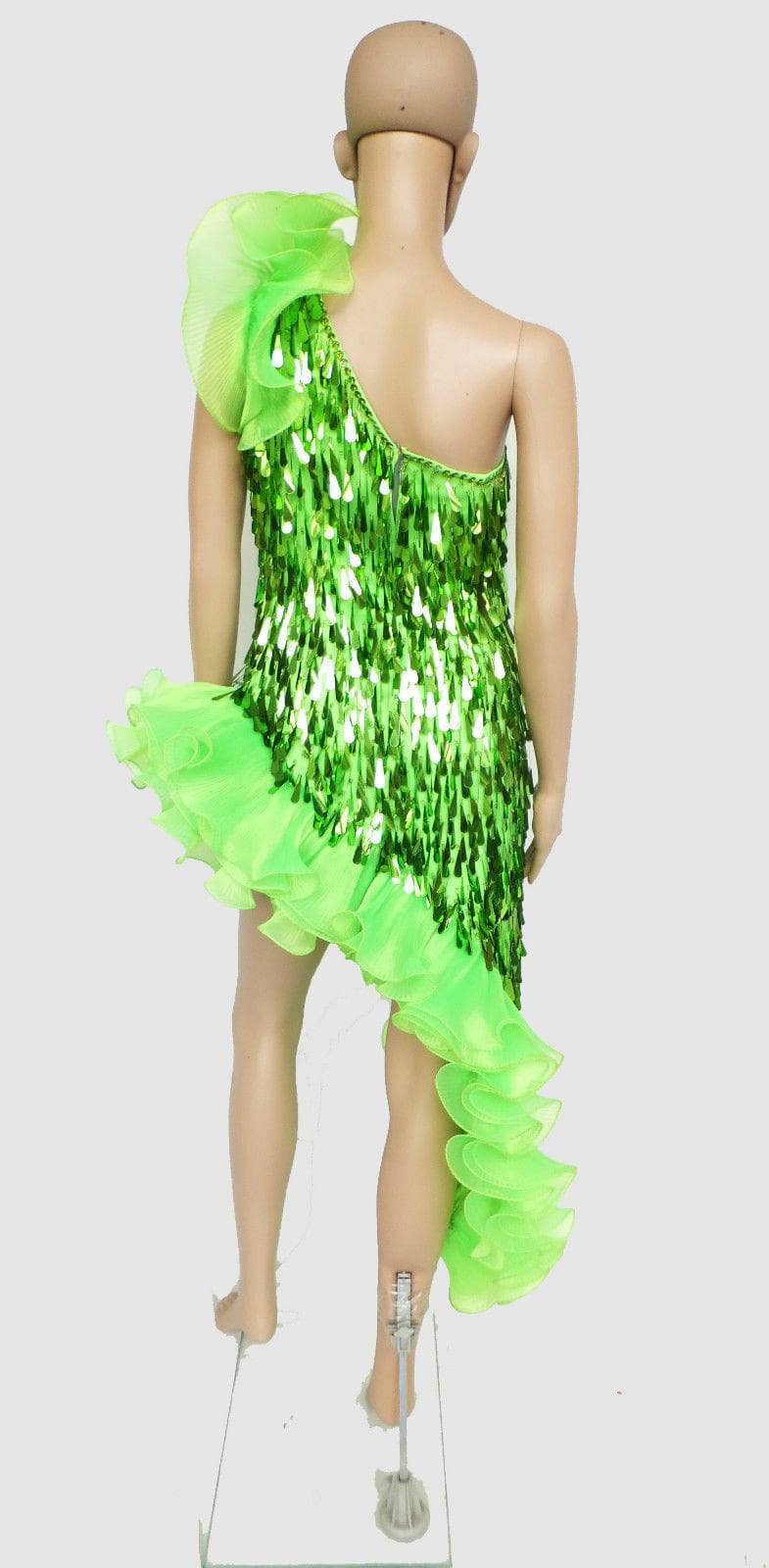 Da NeeNa G016 Samba Showgirl Pageant Cabaret Rumba Dress Gown XS-XL