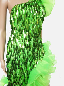 Da NeeNa G016 Samba Showgirl Pageant Cabaret Rumba Dress Gown XS-XL