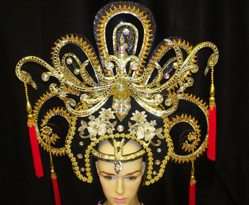 Da NeeNa H140 Wedding Asian Chinese Japan Emperor Emperess Headdress