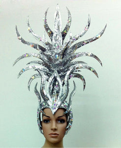 Da NeeNa H012a Burlesque Drag Vegas Cabaret Stage Showgirl Monster Headdress