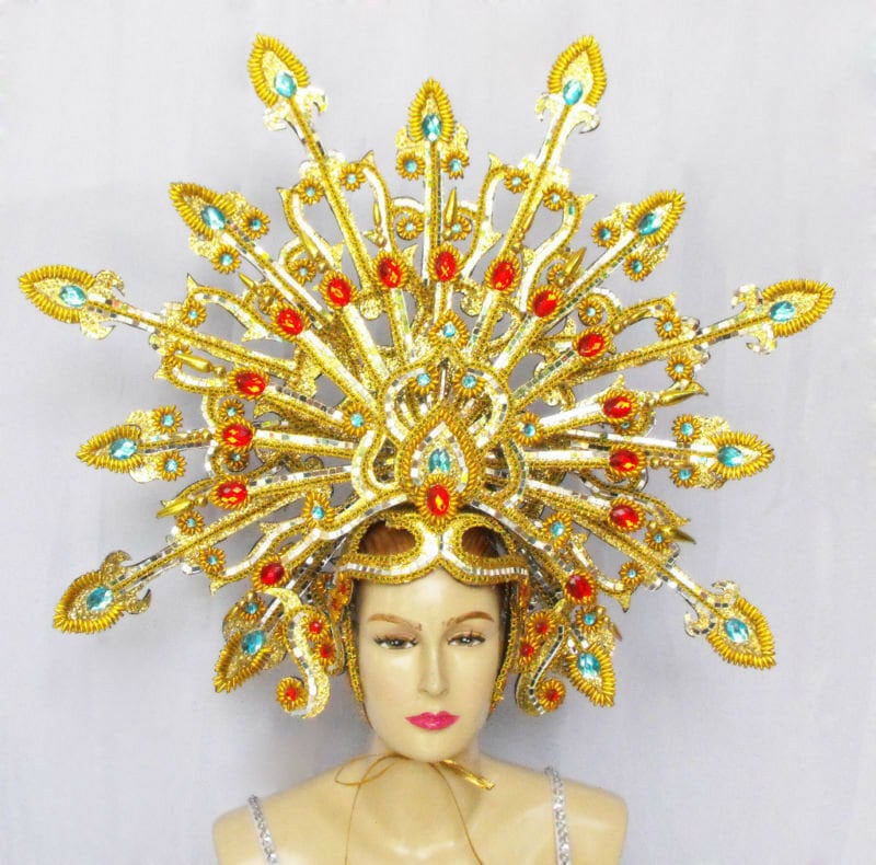 Da NeeNa Queen Goddess Showgirl Damn Cabaret Headdress