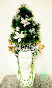 Da NeeNa H1006 Merry Christmas Celebration Dance Vegas Showgirl Headdress