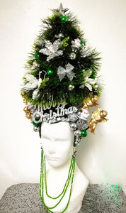 Da NeeNa H1006 Merry Christmas Celebration Dance Vegas Showgirl Headdress