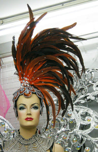 Da NeeNa H029 Wonder Bird Pageant Feather Drag Cabaret Showgirl Headdress