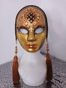 Da NeeNa H1084 The ancient Mask Pageant Dance Vegas Drag Cabaret Showgirl Headdress