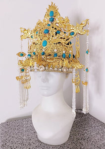 Da NeeNa H1085 ASean Chinese Japanese Emperor Dancer Pageant Headdress