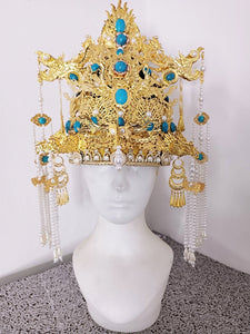 Da NeeNa H1085 ASean Chinese Japanese Emperor Dancer Pageant Headdress