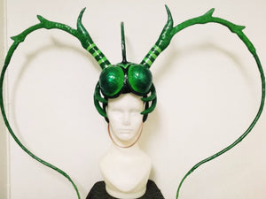 Da NeeNa H971 King of Bug Fairy Insect Inspired by Alexander McQueen Pageant Vegas Showgirl Headdress