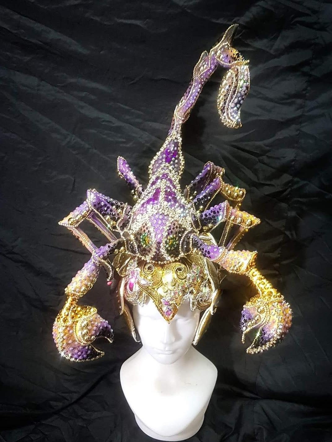 Da NeeNa HUT H1110 The Scorpion King Pageant Dance Crystal Showgirl Headdress