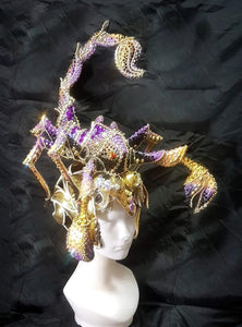 Da NeeNa HUT H1110 The Scorpion King Pageant Dance Crystal Showgirl Headdress