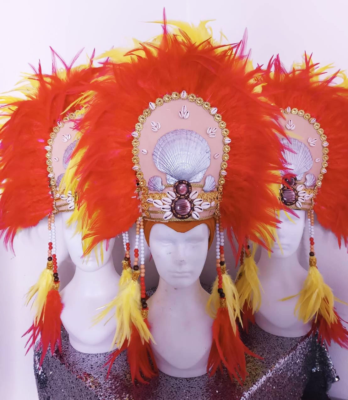 Da NeeNa H1118 Tribal Leader Vegas Cabaret Showgirl Pageant Headdress