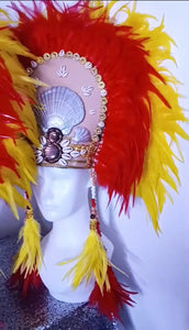 Da NeeNa H1118 Tribal Leader Vegas Cabaret Showgirl Pageant Headdress