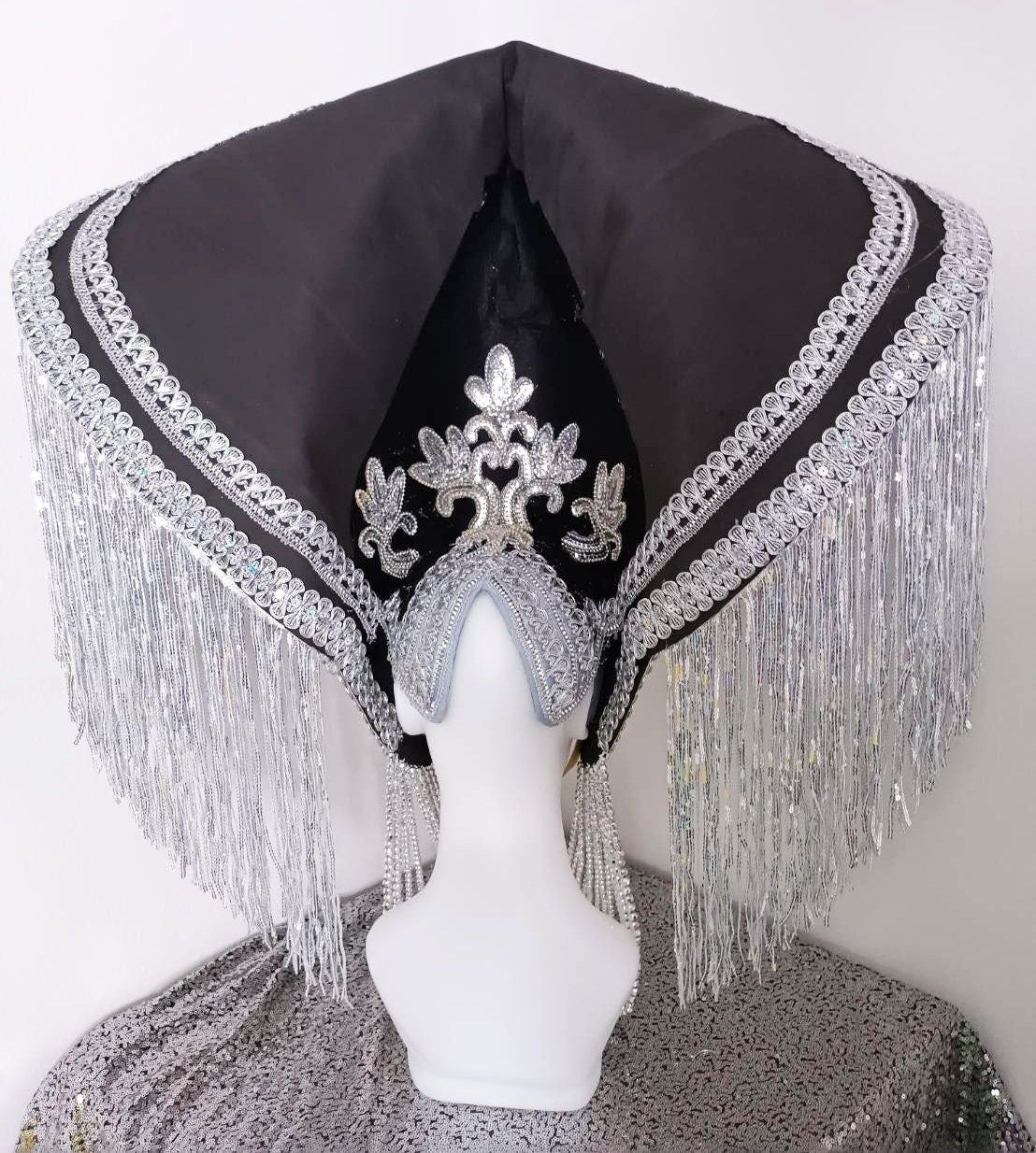 Da NeeNa H1123 Cute Metallic Jellyfish Devil Sea Pageant Dance Headdress