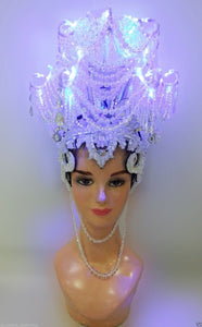 Da NeeNa H166 Light Crystal Chandelier Lamp Ballet Headdress Crown Tiara