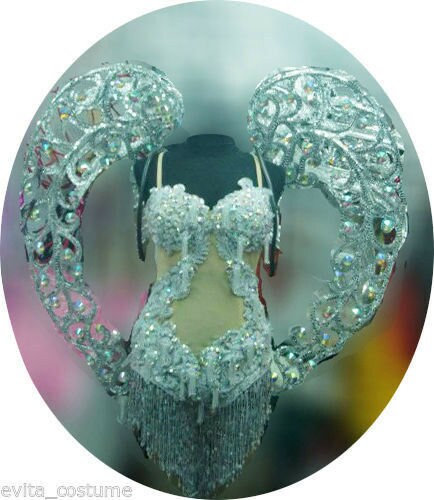 Da NeeNa B002 Drag Vegas Showgirl Gay Drag Wing Backpiece