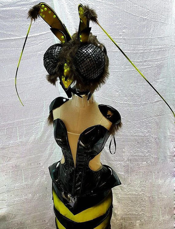 Da NeeNa Ant Man Bug Insect Bee Headdress Wings Costume Set