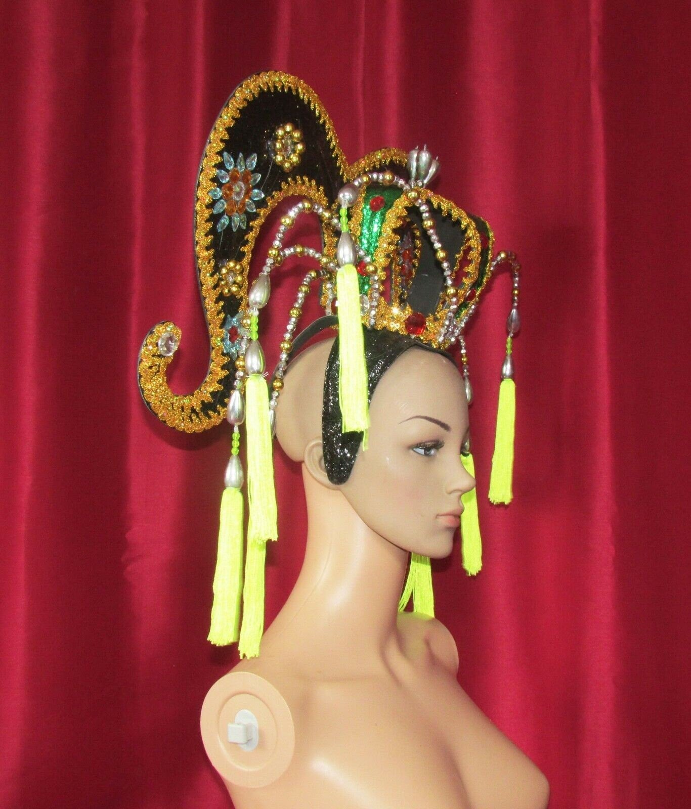 Da NeeNa Star Wars Dancer Asian Tribe Chinese Princess Queen Headdress