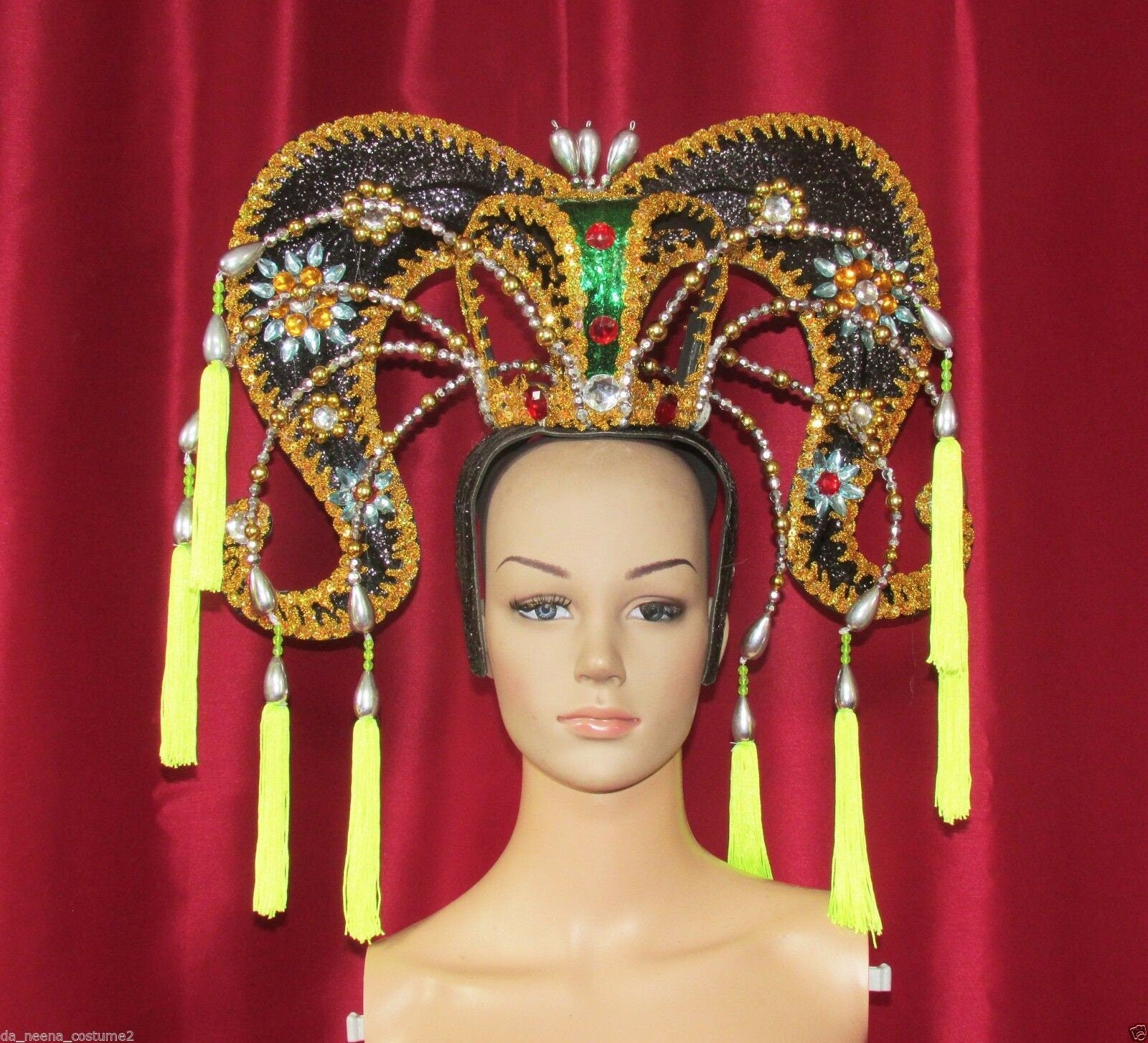 Da NeeNa Star Wars Dancer Asian Tribe Chinese Princess Queen Headdress